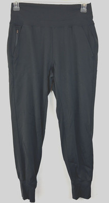 Athleta Pants Womens Medium Venice Joggers Black Pull On Athleisure Travel City