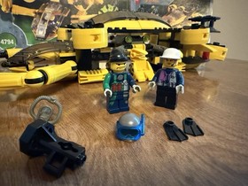 LEGO Alpha Team: Alpha Team Command Sub (4794) 97% Complete W/Box & Instructions