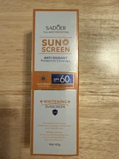 Sadoer Sunscreen Spf 60 Whitening Sunscreen 