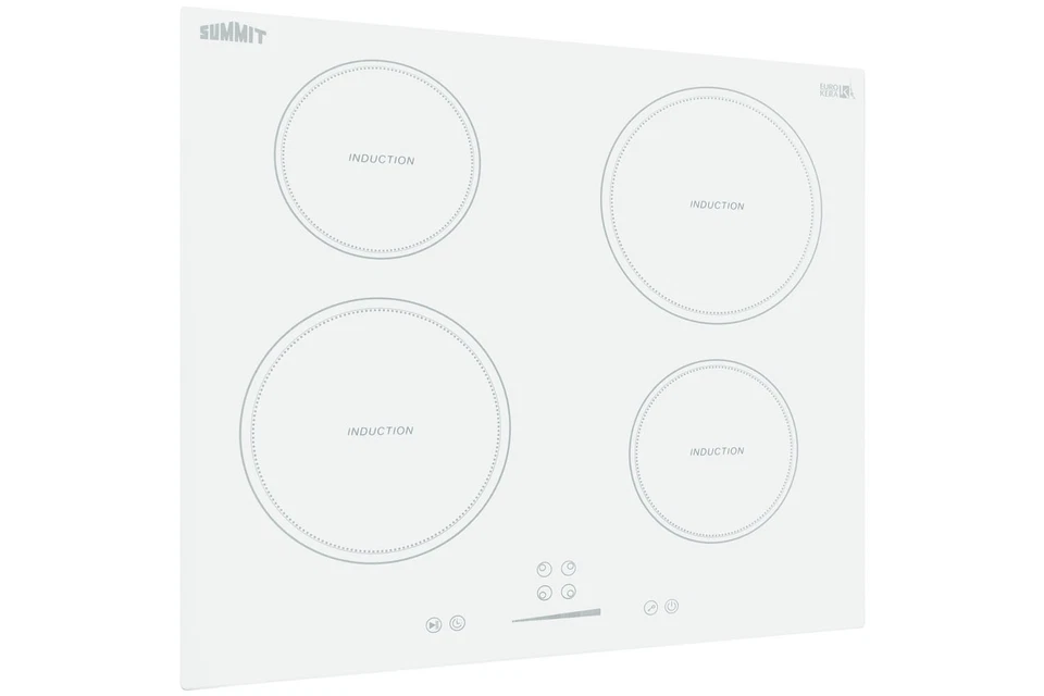 Summit SINC4B24 24"W 4 Burner Induction Cooktop - Black - Image 4 of 4