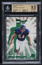 2000 Topps Stars Green 96/99 Brian Urlacher #170 BGS 9.5 GEM MINT HOF 00em