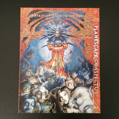AD&D Foldout Planescape Conspectus - Dungeons and Dragons - TSR