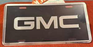 GMC TRUCKS BOOSTER GENERAL MOTORS CORPORATION License Plate Tag