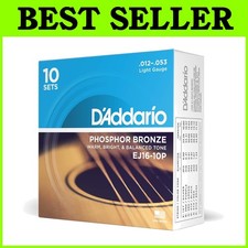 Acoustic Guitar Strings, Phosphor Bronze, , Light 