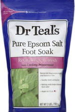 Pure Epsom Salt Foot Soak Solution Gift Set 2 Pack, 2Lbs Ea. - Revitalize  Re