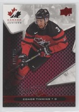 2018 Upper Deck Team Canada Juniors Exclusives 171/225 Conor Timmins #3 d4e