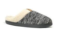 Women's Plush Winter Slipper Warm Shoe Faux Fur Lined 11-12, 306 Grey