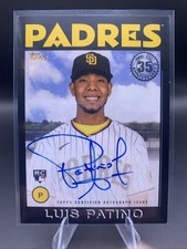 2021 Topps - 1986 Topps Baseball Autographs Luis Patino #86A-LPA Black /199