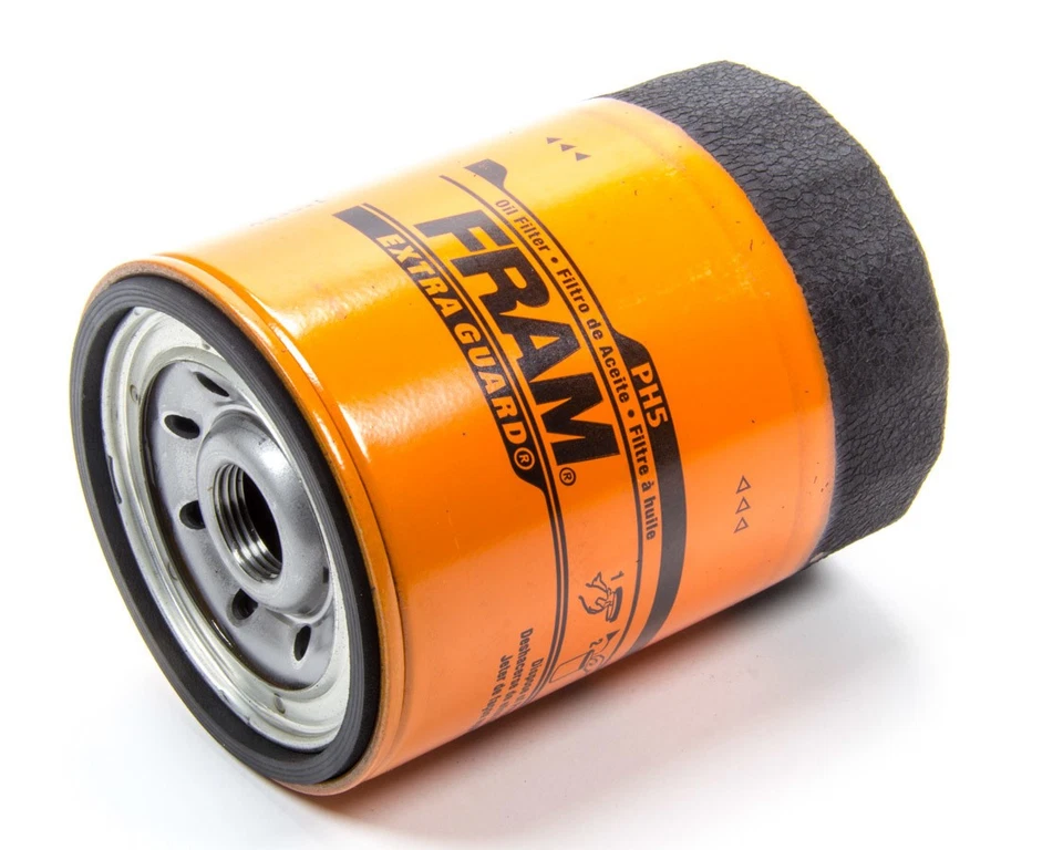 Fram PH5, One Orange Steel Oil Filter Aftermarket High Performance Racing Part - Image 3 of 4
