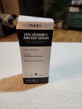 NIB The Inkey List 15% Vitamin C And Egf Serum 30ml 