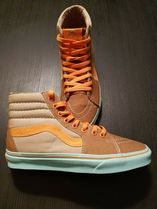 bolsas vans hombre naranja