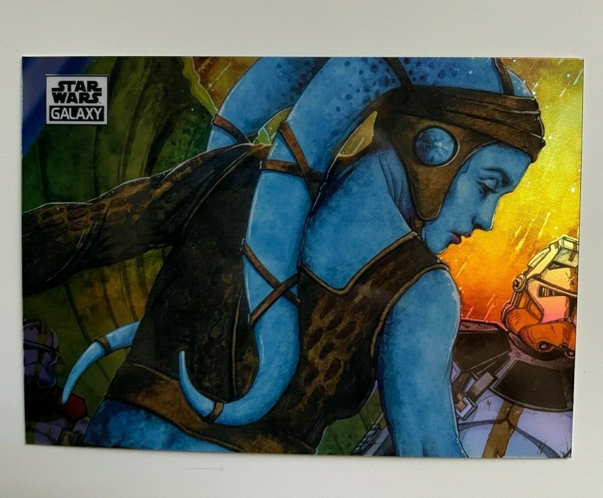 2021 Topps Star Wars Galaxy Chrome Refractor Parallel Card #65 | eBay