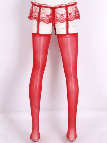 Männer Strumpfhose Sissy Hosen Suspender Strümpfe Skirted Schlafkleidung - Picture 68 of 89