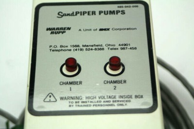 SandPiper Pumps Warren Rupp 485-042-000 Leak Detector 2 Chanber New