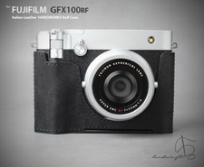 LIM'S Handworks Genuine Leather Half Case Dovetail For Fuji Fujifilm GFX100RF BK