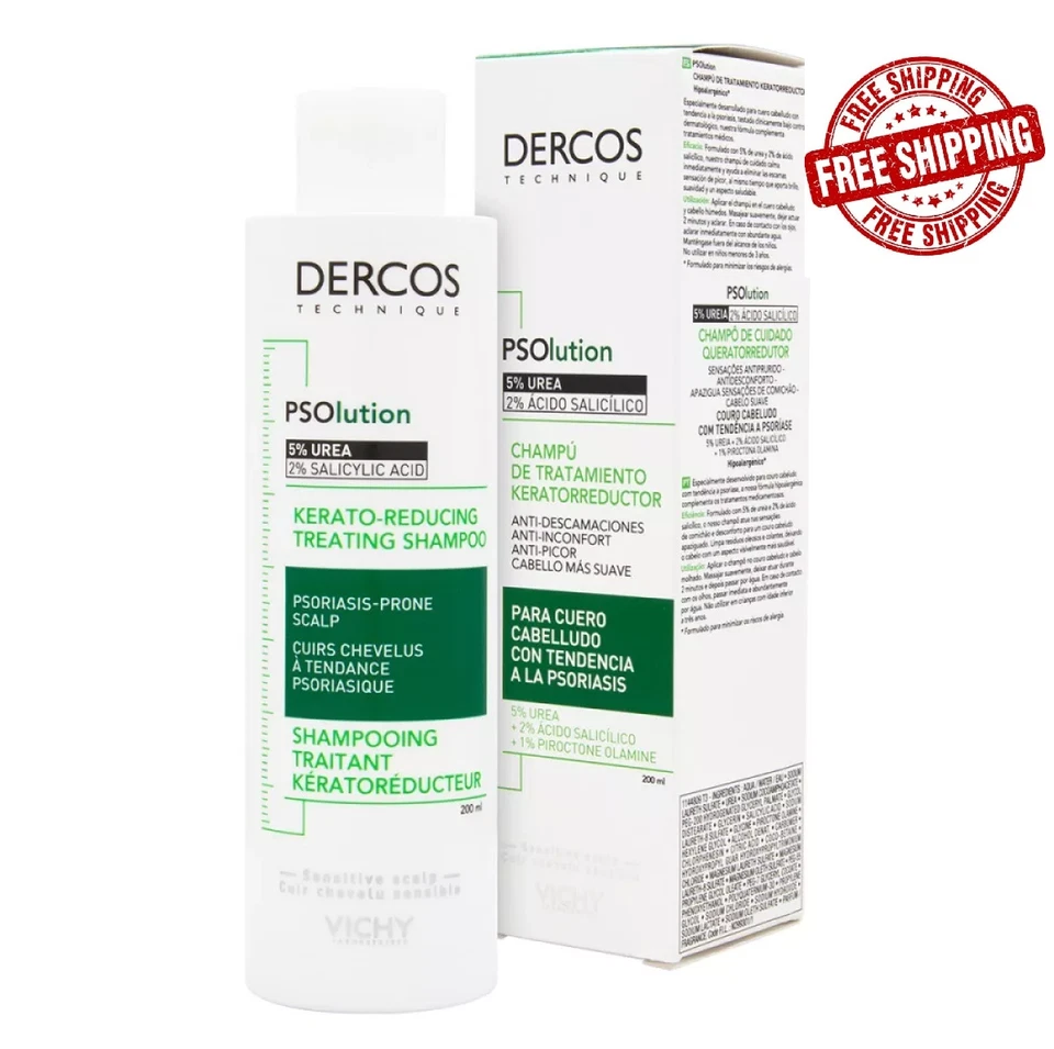 Vichy Dercos PSOlution Anti-Dandruff Psoriasis Shampoo 200ml / 6.8oz - Image 2 of 4