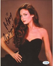 Mary Crosby Dallas Autographed Signed 8x10 Photo ACOA