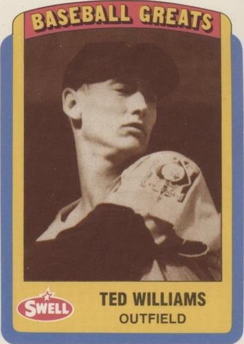 1987 Hygraded Baseball's all Time Greates Ted Williams NM-NMMT TZ1