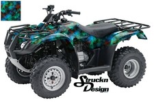 Colorful Galaxy Stars Nebula Grunge Vinyl Graphic Wrap Kit ATV UTV Golf Cart USA