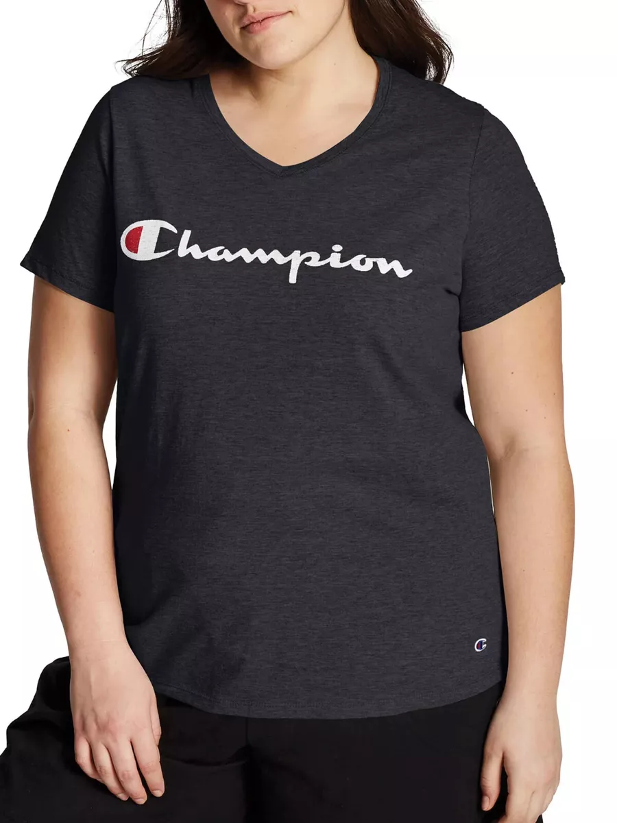 Champion women's sale cotton t shirts