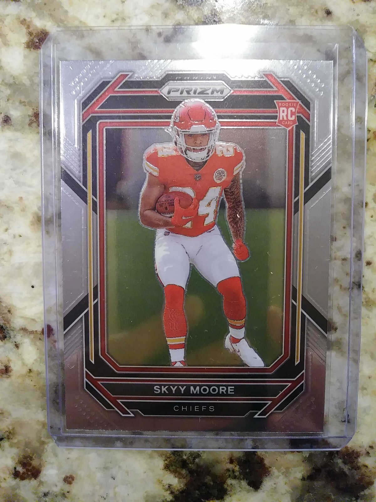 SKYY MOORE 2022 Panini Prizm Football Rookie Card (RC) #331 Kansas City Chiefs