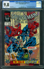 Spider Man Special Edition 1 CGC 9.8 Venom vs Daredevil Embossed Cover 12/1992