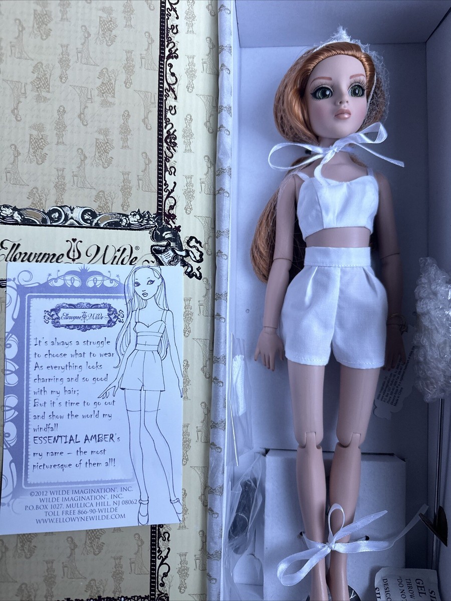 Tonner ELLOWYNE WILDE 2012 ESSENTIAL AMBER RED HEAD 16” DRESSED