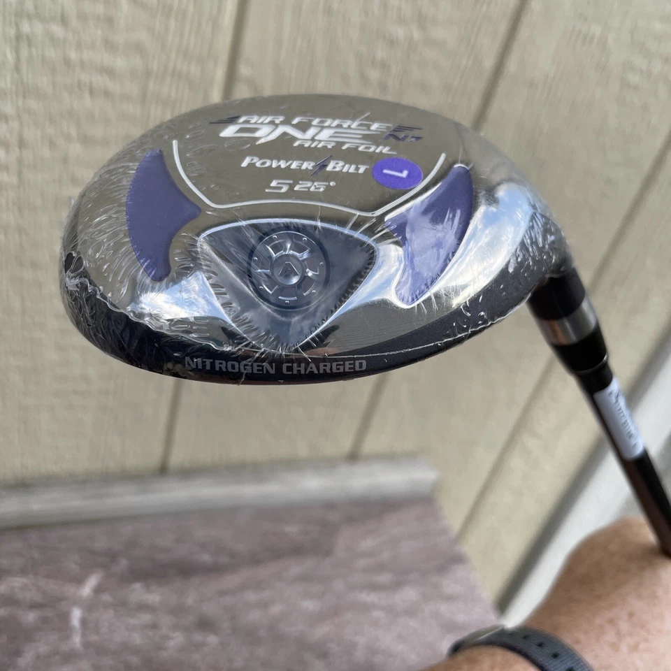 Ladies PowerBilt Air Force One N7 26* 5 Hybrid 55G Graphite Shaft RH 38”L - Image 2 of 4
