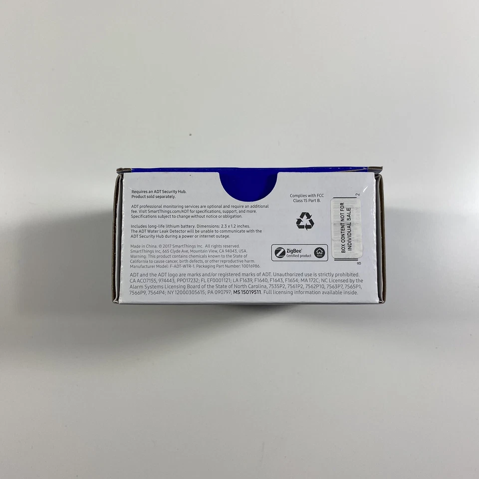 NEW Samsung Smart Things ADT Water Leak Detector - SEALED - Image 4 of 4