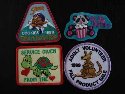  Patches Assorted Set of 4 New