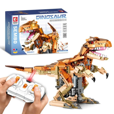 SEMBO 205035 | TYRANNOSAURUS REX RC Klemmbausteine Bauset 1.036 Teile NEU & OVP