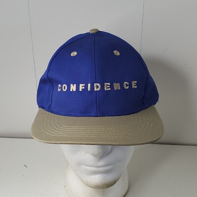 VTG Total Oil Gas Refinery Confidence Embroidered Baseball Cap Strapback Hat
