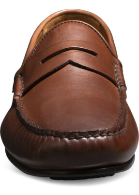 Allen Edmonds Super Sport Moc Toe Penny Loafer Datk Chili 