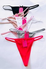 Thongs Tangas G-String Lot 6-12 T-back Panties Undies Nylon Lingerie PT001 S-XL