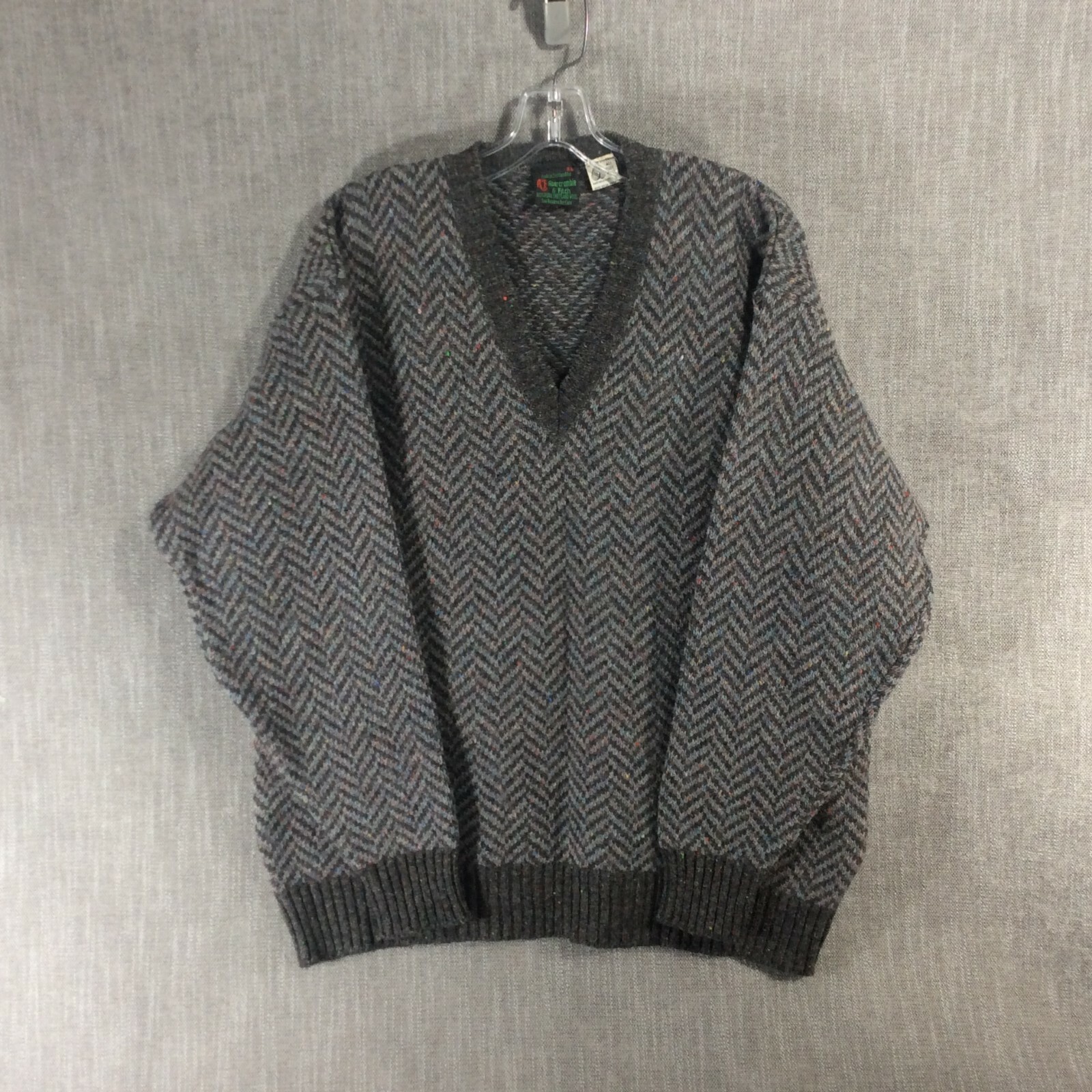 Grey Shetland Wool Made in Scotland 