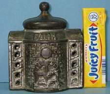 ON SALE * 1905/34 PRESTO CAST IRON BANK BUILDING GUARANTEED OLD ORIGINAL CI  771