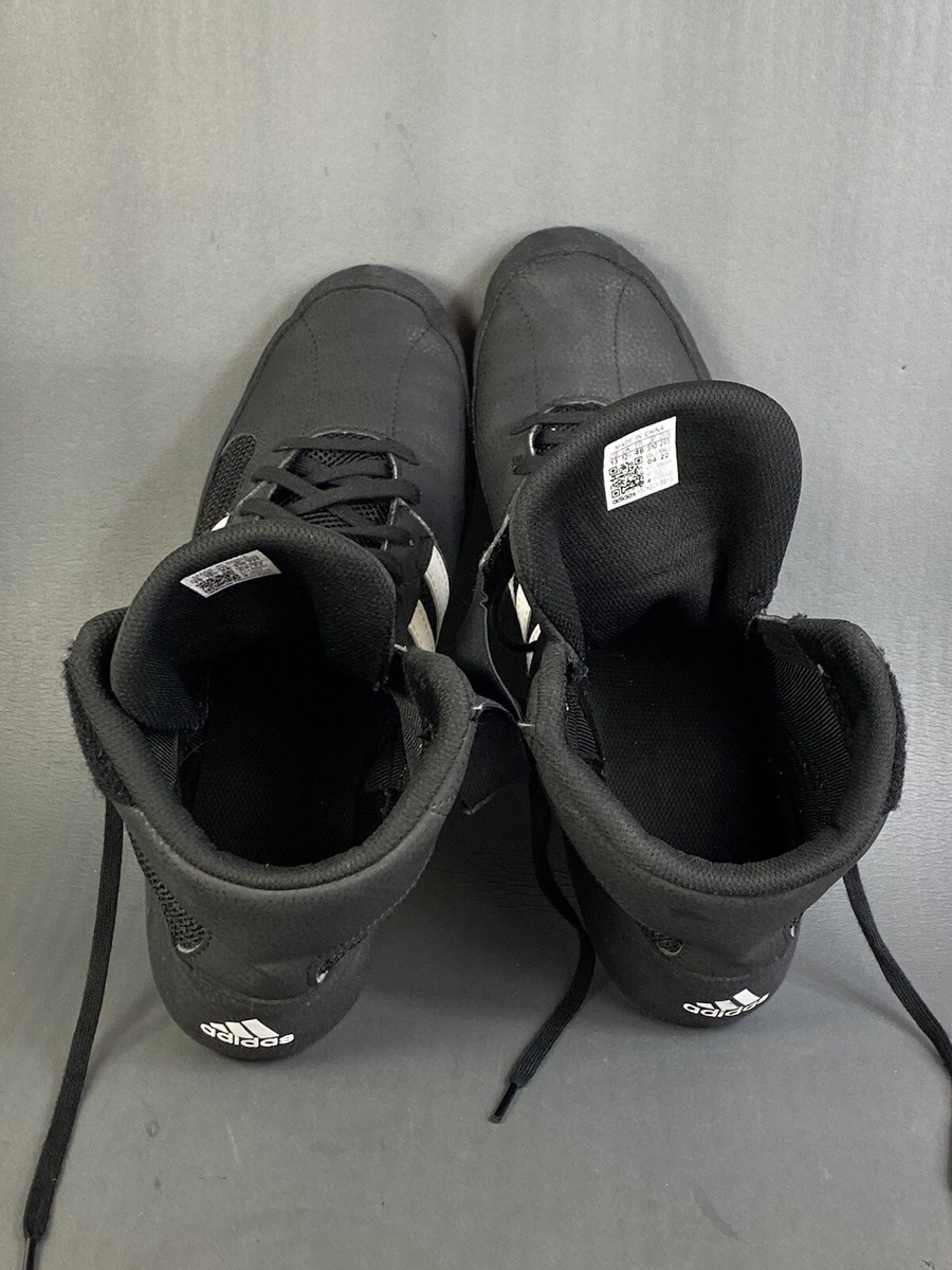 ADIDAS HVC 2 Athletic gym Wrestling Men Shoes Black White 