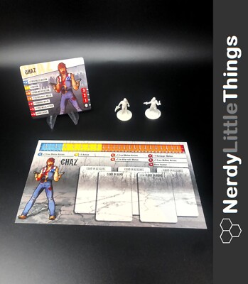 CMON - Zombicide - Kickstarter Exclusive Survivor Chaz - 1st & 2nd Edition