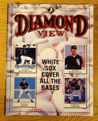 1994 DIAMOND VIEW magazine Chicago White Sox