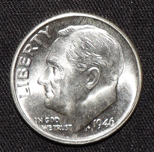 1946 S Roosevelt Dime CH BU (T175)