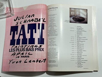French GALERIES Magazine APR/MAY 1990 N°36 90s ART JEFF KOONS