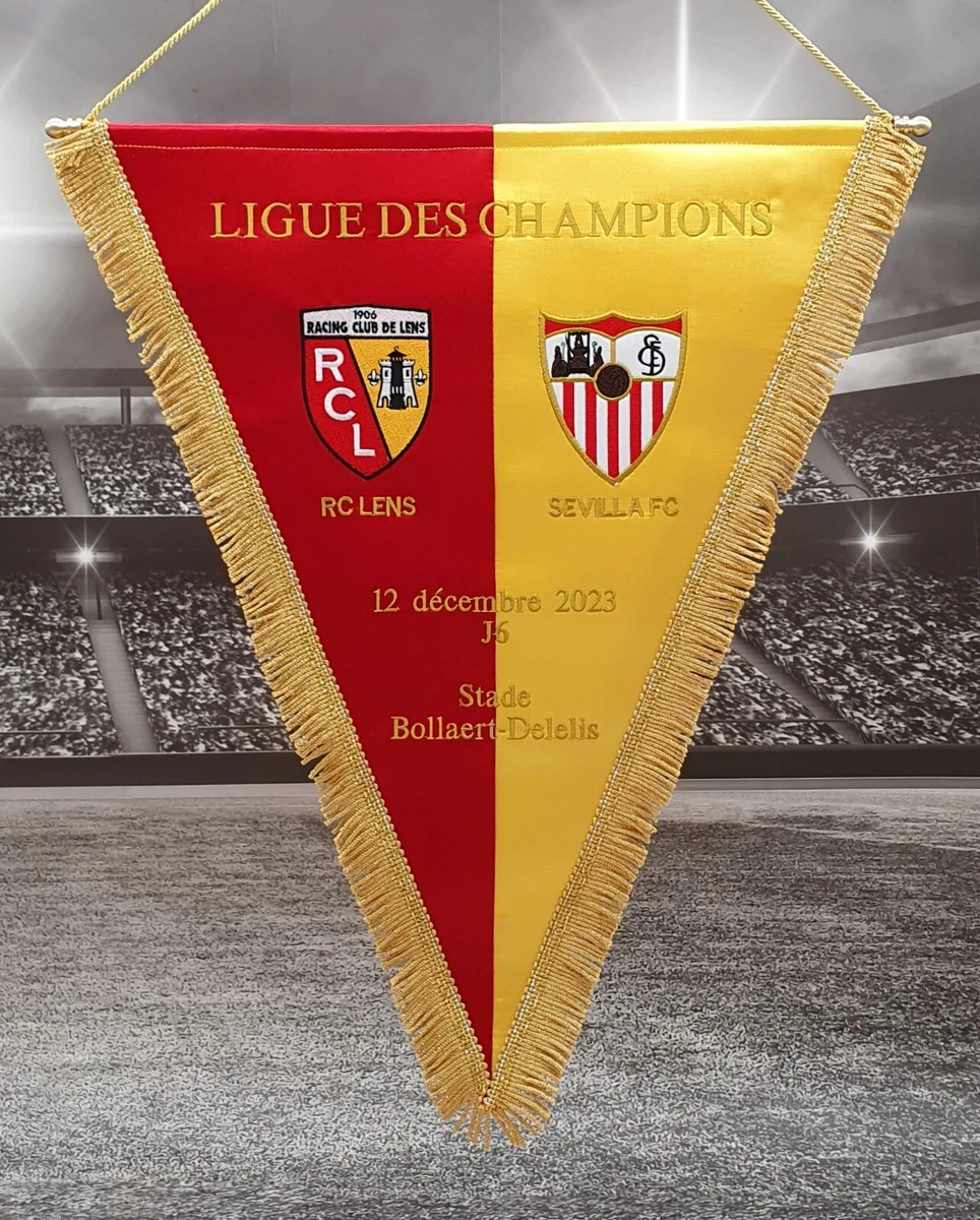 Racing club de Lens RC Stuttgart VFB coupe intertoto 2000 fanion