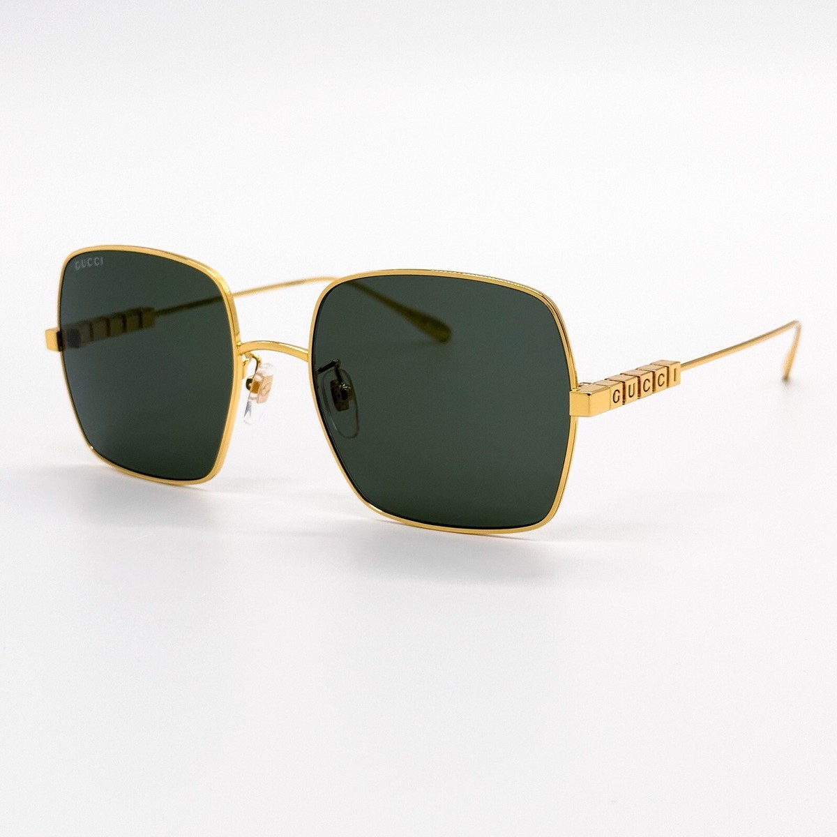 サングラス Gucci Sunglasses GG1434S 001 l Frame Oversize Square Gucci™ GG1434S Oversized Sunglasses | EyeOns.com