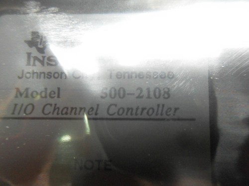 Texas Instruments 500-2108 Channel Controller - Picture 2 of 3