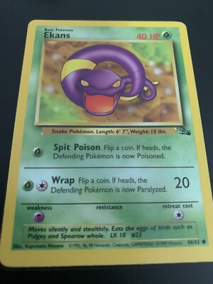 1995 arbok pokemon card value 151 PokeArtica AI Artwork Custom Card