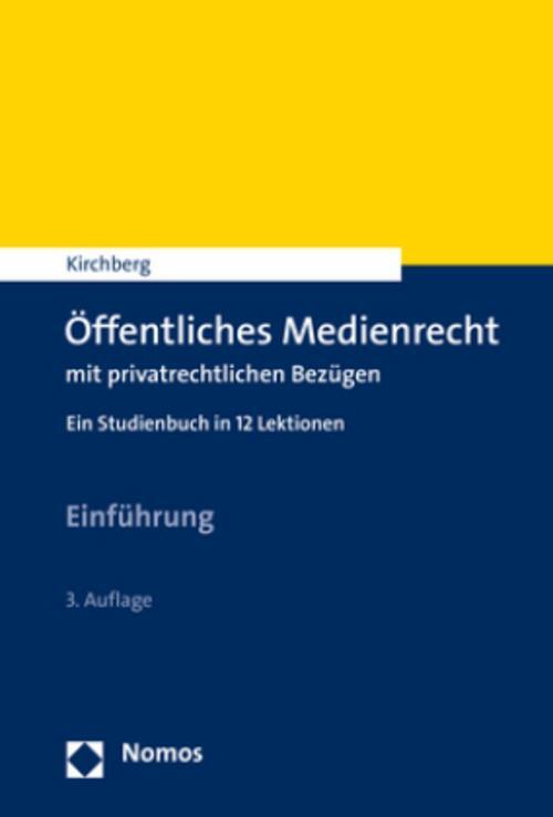 Thumbnail - Öffentliches Medienrecht Mit Privatrechtlichen Bezügen Christian