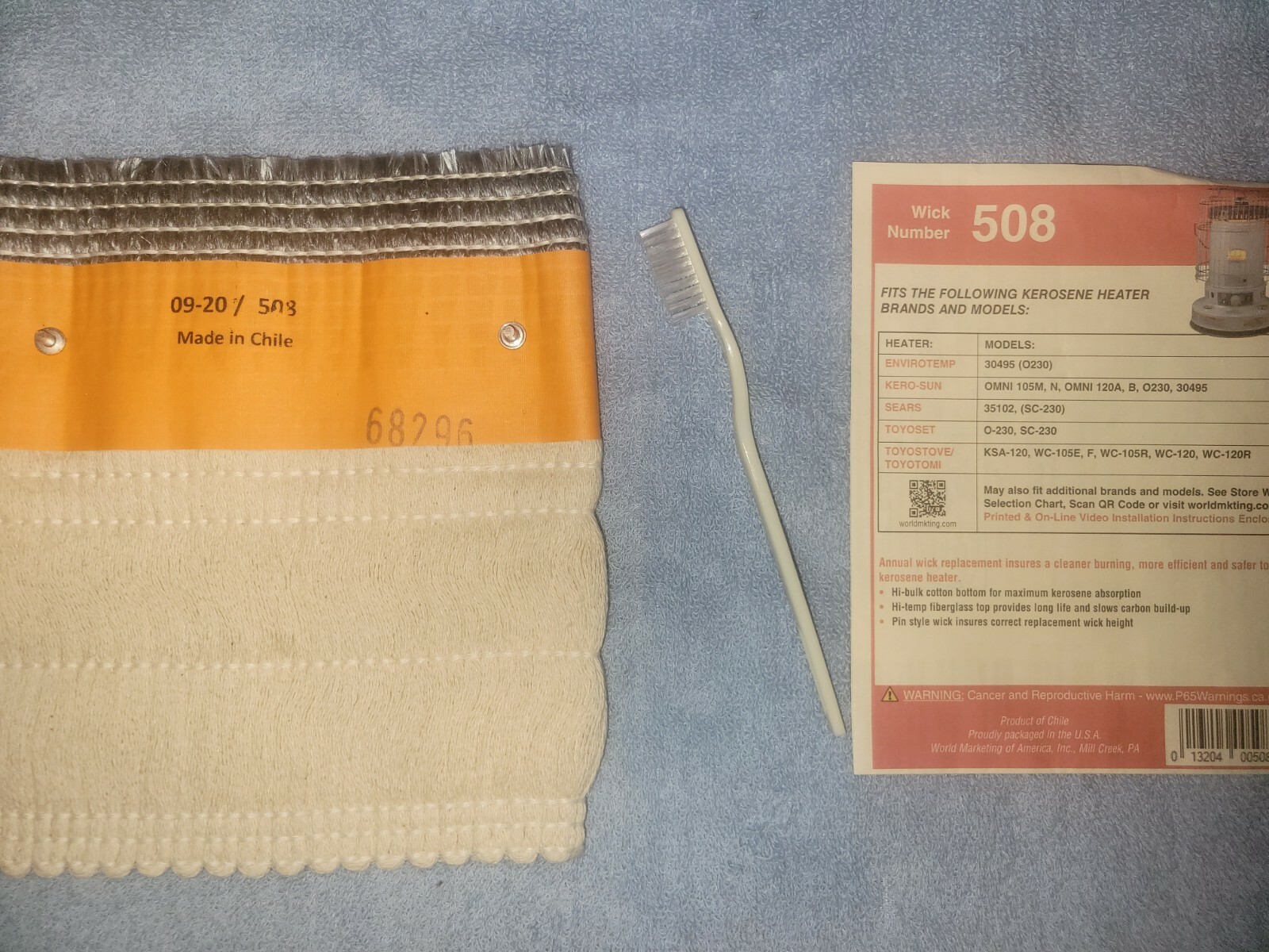 KEROSUN OMNI 230,30495,120A,120B,O-230 KEROSENE HEATER WiCK /CLEAN BRUSH u0026  GUIDE 13204005085 | eBay