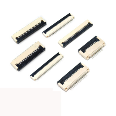 0.5mm Pitch FPC FFC Connector Socket Flat Cable Bottom Contact 4 - 60Pin