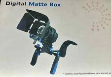 Camera Camcorder Video Cage Rig Kit Film Making System W/ Matte Box