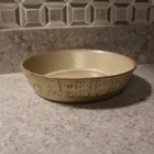 Vintage Frankoma Pottery Mayan Aztec Serving Bowl  8.25 Inch 7N